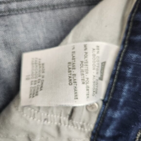 Levi's Jeans Women's 10 Perfectly Slimming 512 Skinny Dark Wash Pants Stretch - Picture 12 of 14